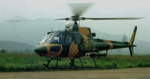 Máy bay trực thăng vũ trang hạng nhẹ Z-11W của Trung Quốc